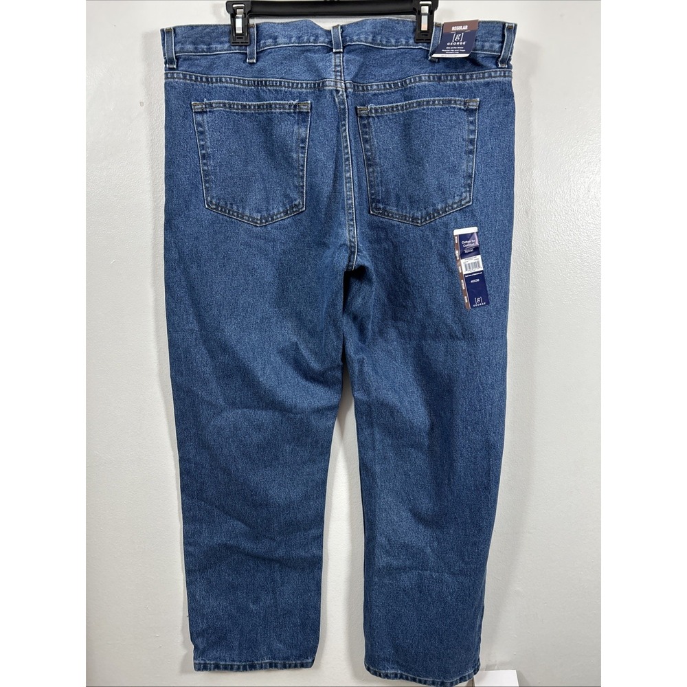 George Blue Jeans Men 40 x 30 Denim Straight Leg Regular Fit 6450